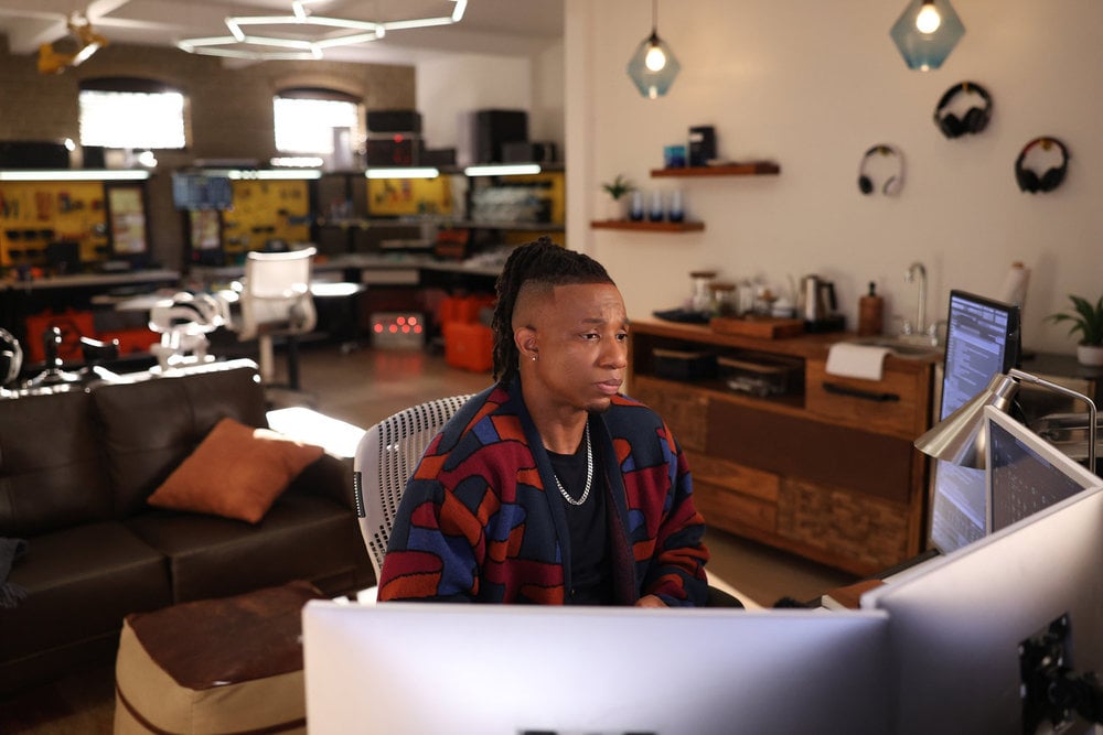 Still from Found Season 2 Episode 7 of Arlen Escarpeta as Zeke.