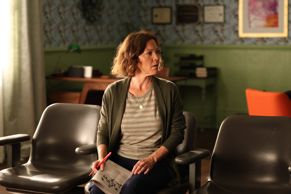 Still from Found Season 2 Episode 8 of Kelli Williams as Margaret.