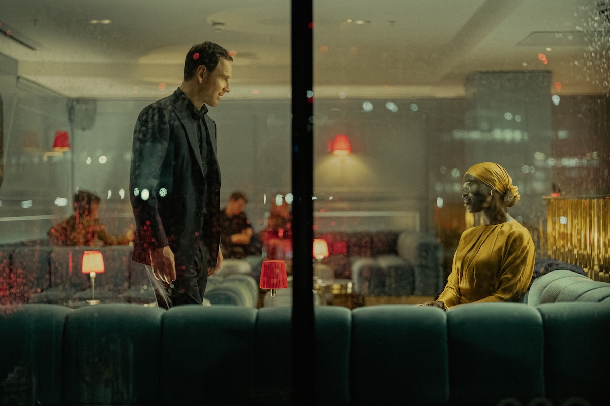 The Agency Season 1 Episode 1 | Tell-Tale TV The Agency Season 1 Episode 1 Michael Fassbender as Martian and Jodie Turner Smith as Samia Zahir
