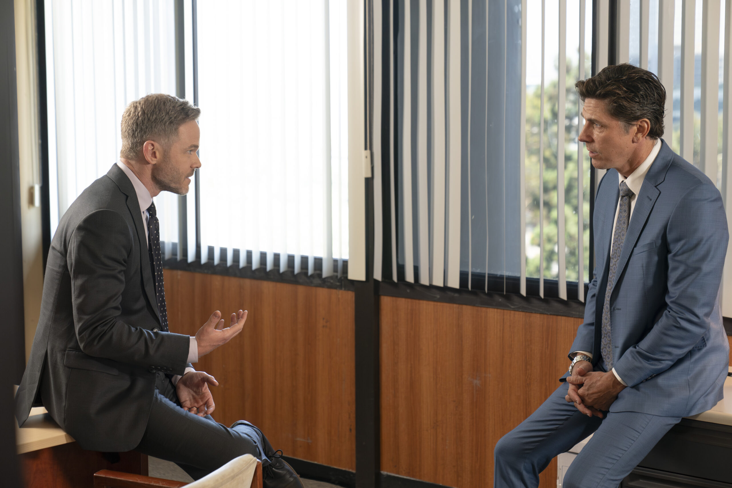 The Rookie Season 7 Episode 3, "Darkness Falling" -- SHAWN ASHMORE, MICHAEL TRUCCO