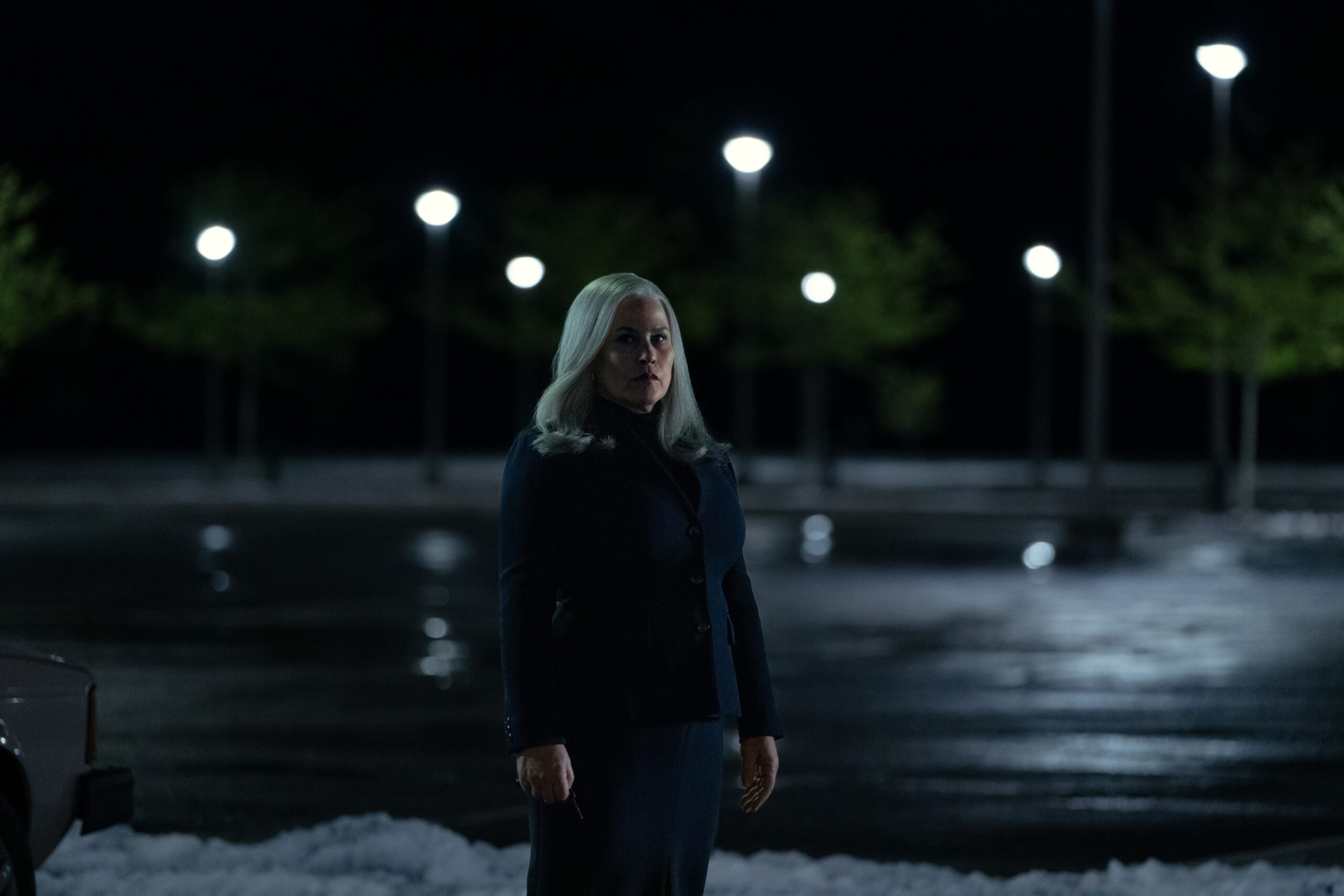 Severance Season 2 Episode 3. | Tell-Tale TV Patricia Arquette in Severance Season 2 Episode 3. Courtesy of Apple TV+