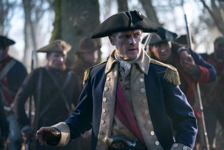 Outlander Season 7 Episode 15 — Sam Heughan (“Jamie Fraser”). Photo Courtesy of STARZ. Preview — Outlander Season 7 Episode 15: Written in Blood 