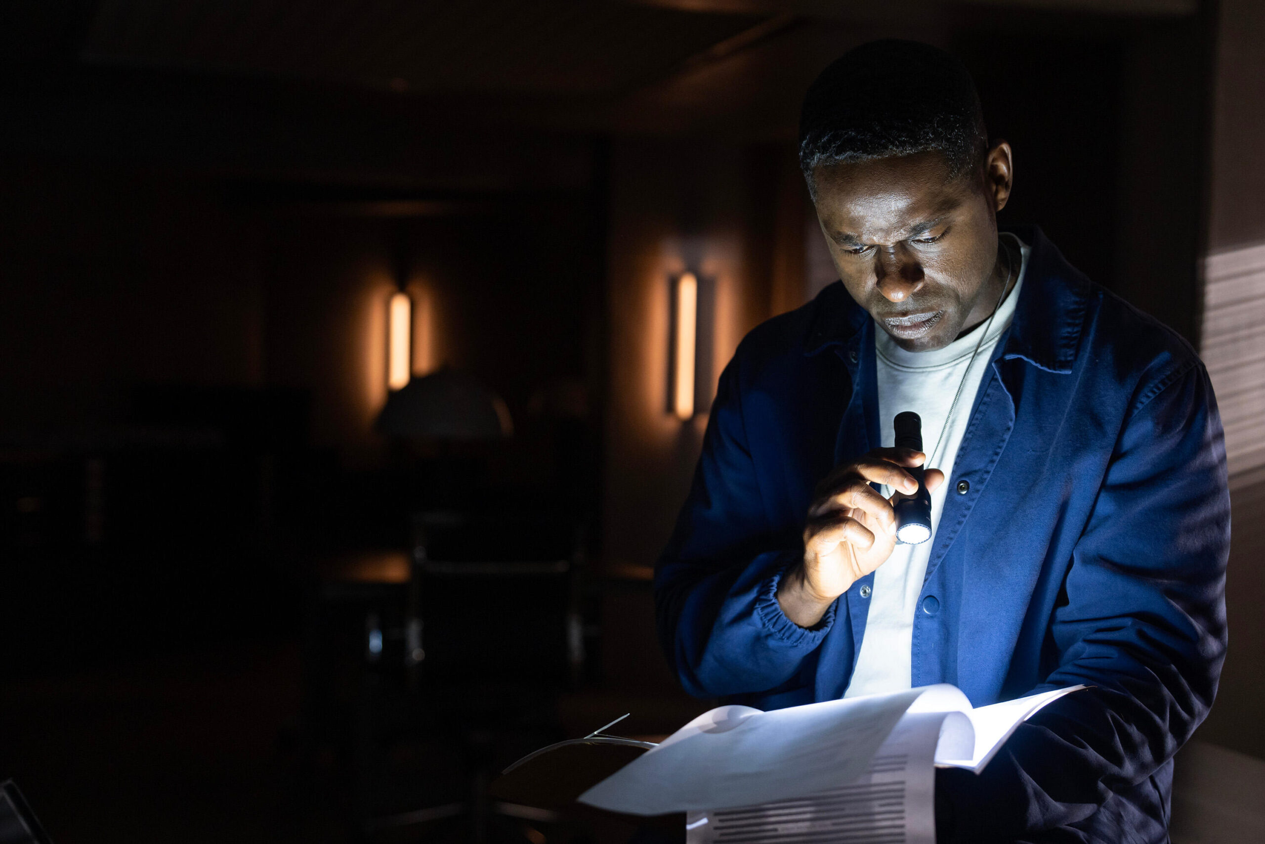 Still from Paradise Season 1 Episode 4 of STERLING K. BROWN.