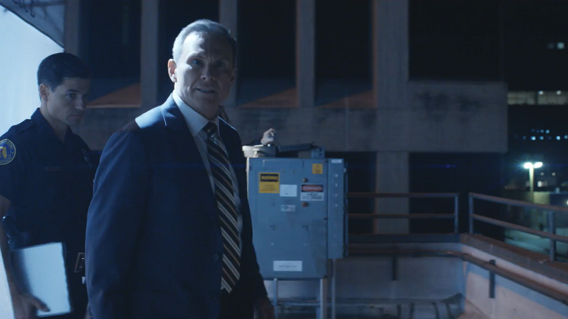 Christian Slater as Harry Morgan in Dexter: Original Sin Season 1 Episode 10, "Born This Way."