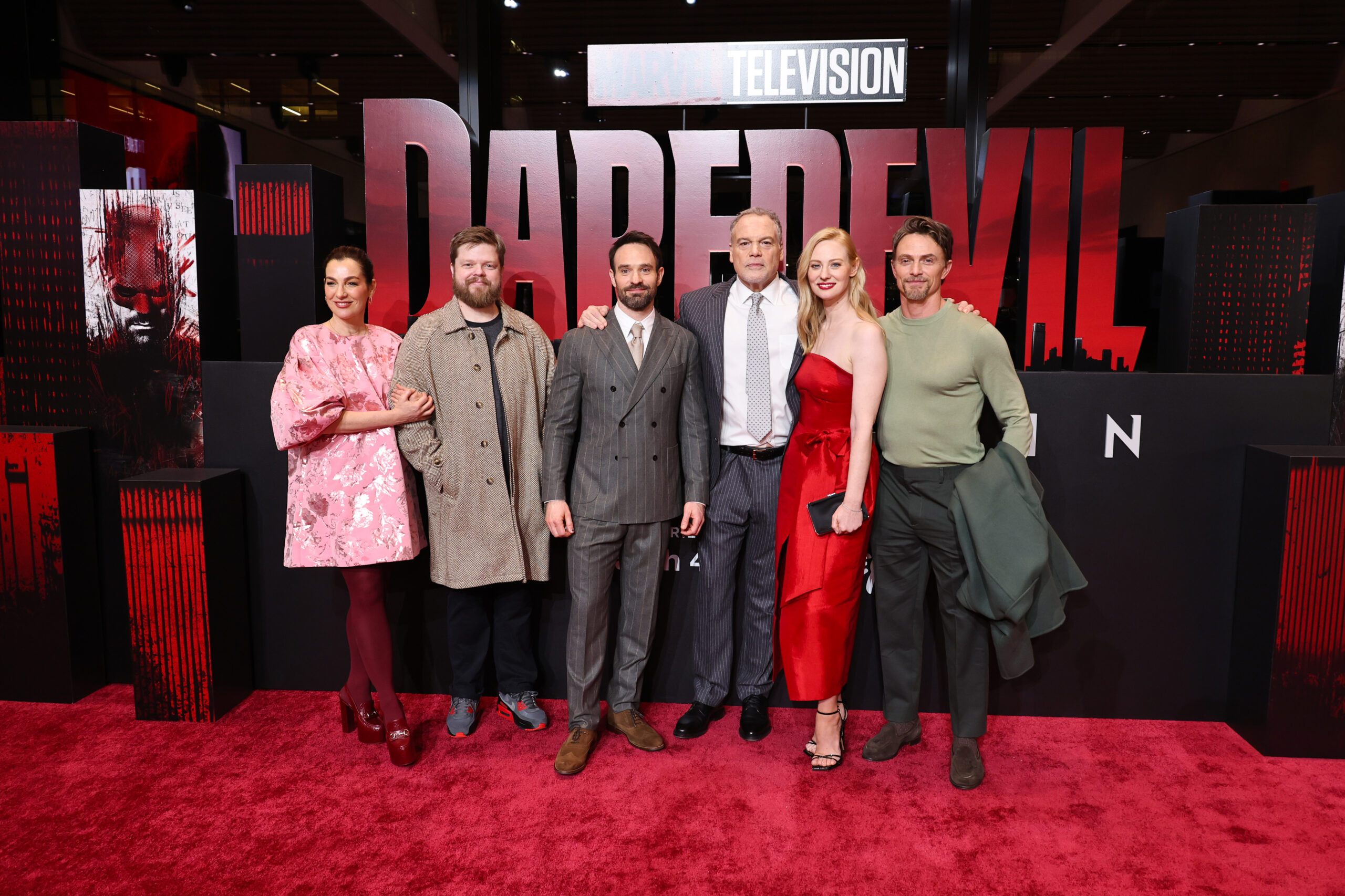 Daredevil Born Again Cast and Crew Celebrate NYC Premiere