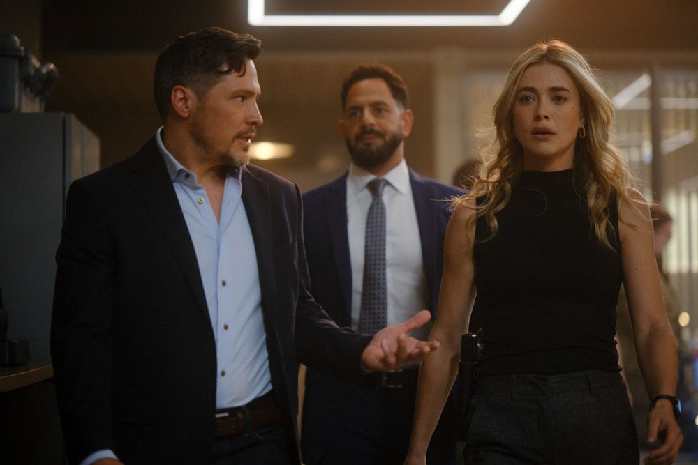 The Hunting Party Season 1 Episode 5 - Roy Barber - Nick Wechsler as Oliver Odell, Patrick Sabongui as Jacob Hassani, Melissa Roxburgh as Rebecca 'Bex' Henderson
