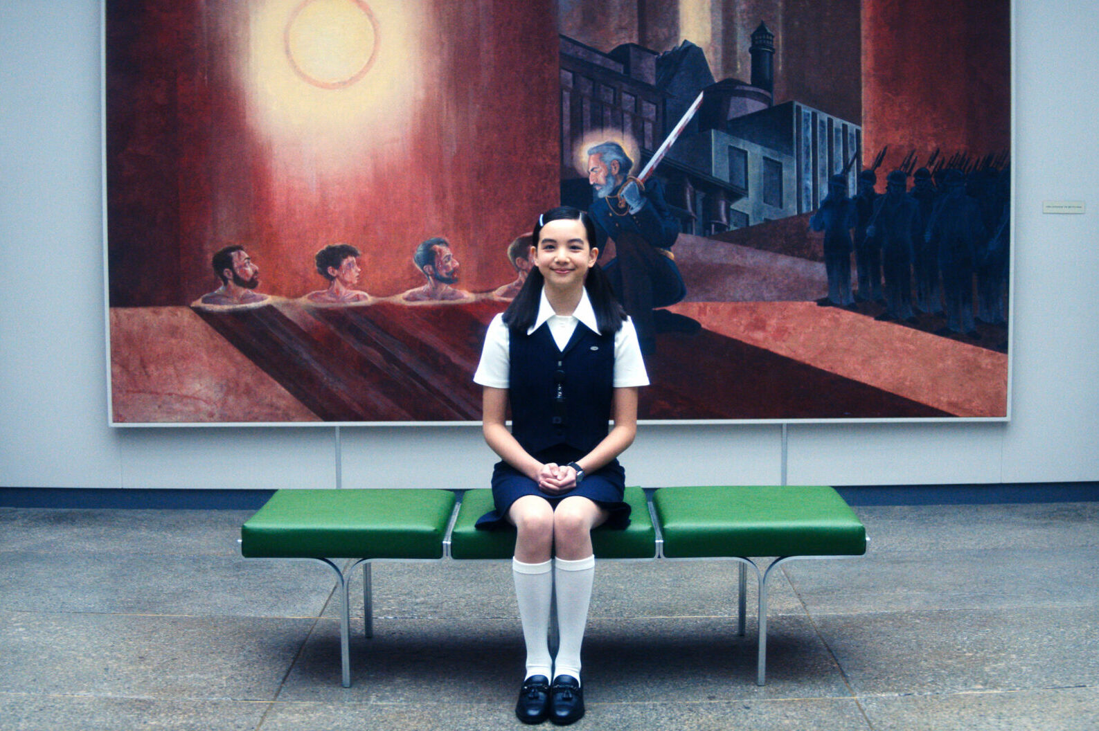 Sarah Bock in Severance Season 2 Episode 5, “Trojan’s Horse." Courtesy of Apple TV+.