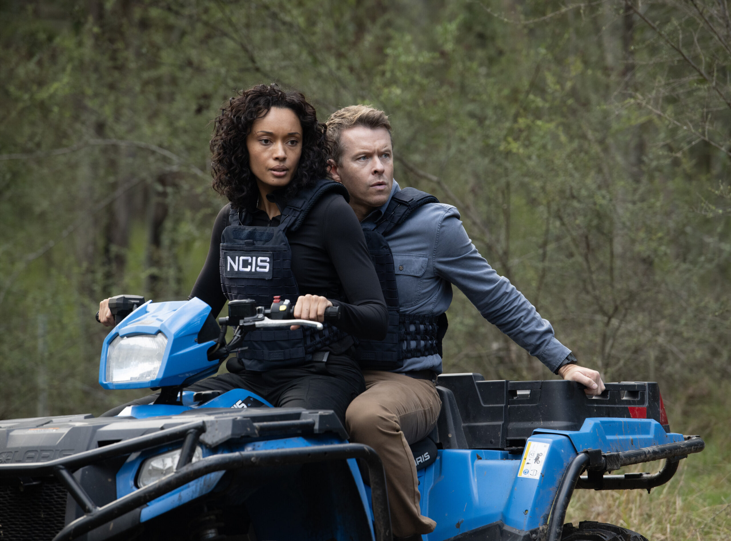 NCIS: Sydney Season 2 Episode 6, "Hell Weak" -- Olivia Swann as NCIS Special Agent Captain Michelle Mackey and Todd Lasance as AFP Liaison Officer Sergeant Jim 'JD' Dempsey