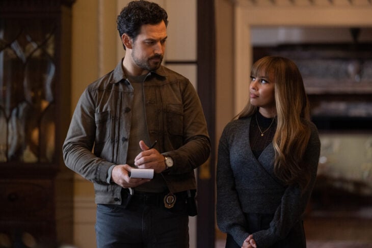 Wild Cards Season 2 Episode 6, "Séance and Sensibility" | Tell-Tale TV Wild Cards Season 2 Episode 6, "Séance and Sensibility" -- Giacomo Gianniotti as Detective Cole Ellis and Vanessa Morgan as Max Mitchell Wild Cards Season 3 Episode 4 Review: Dead Weight