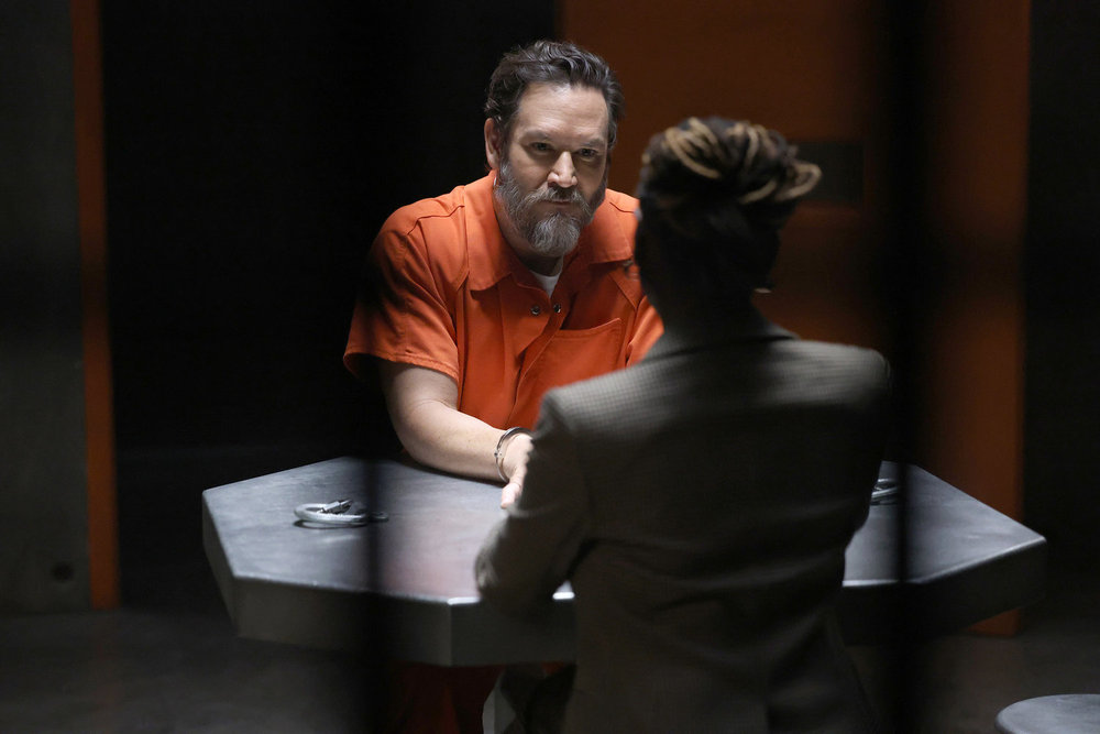 Still from Found Season 2 Episode 18 of Mark-Paul Gosselaar as Sir.