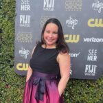Ashley Bissette Sumerel, Editor in Chief Tell-Tale TV - at the 2024 Critics Choice Awards
