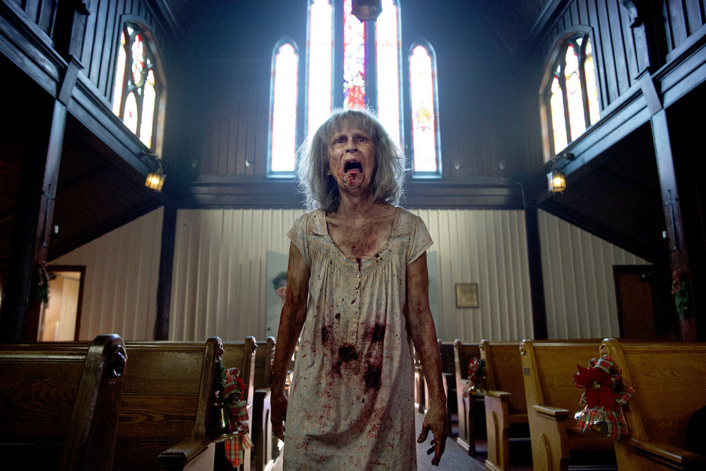 Still from Revival Season 1 Episode 3 of Nicky Guadagni as Arlene Stankiewiscz.