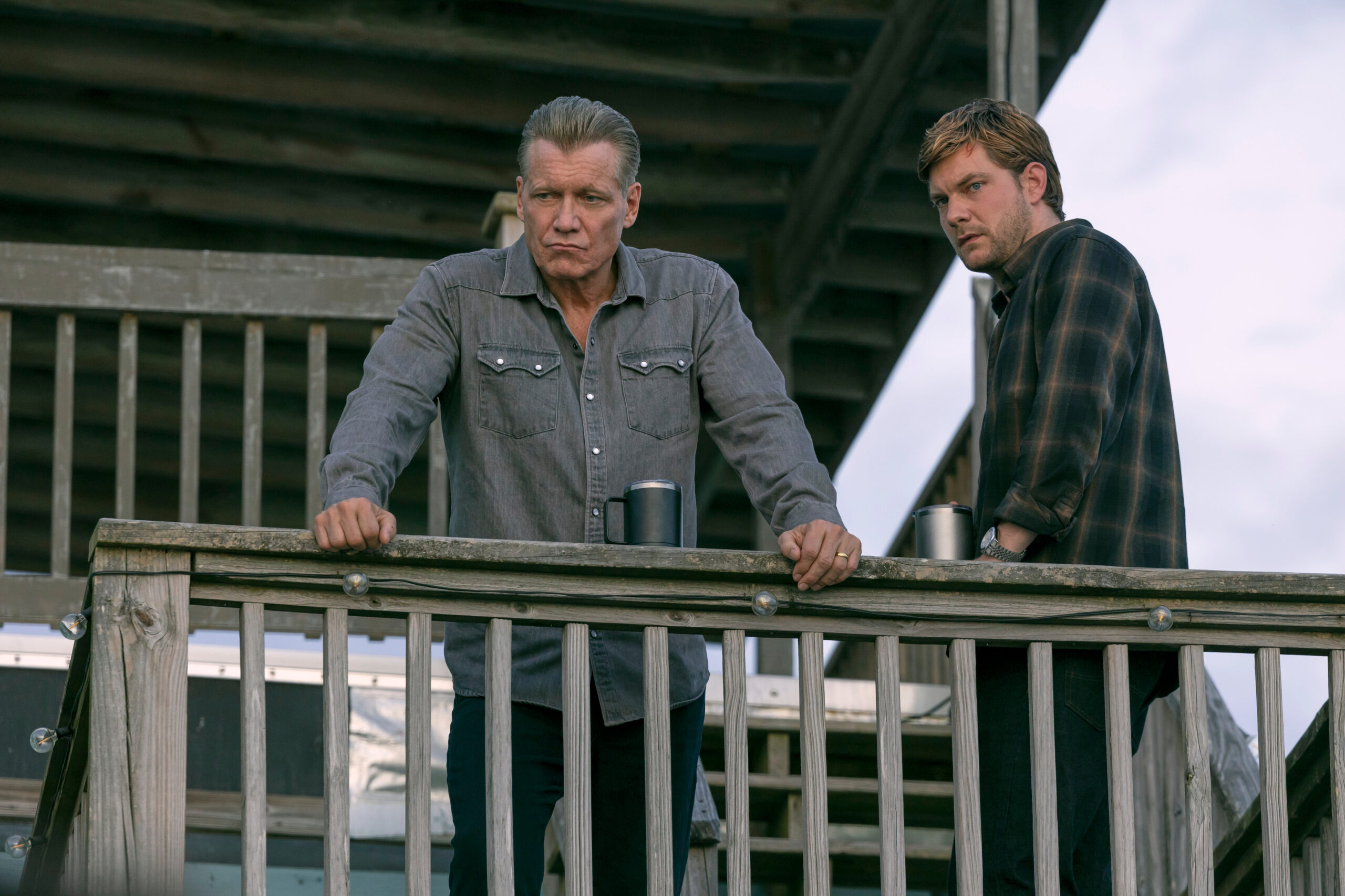 The Waterfront - (l-r) Holt McCallany as Harlan Buckley and Jake Weary as Cane Buckley