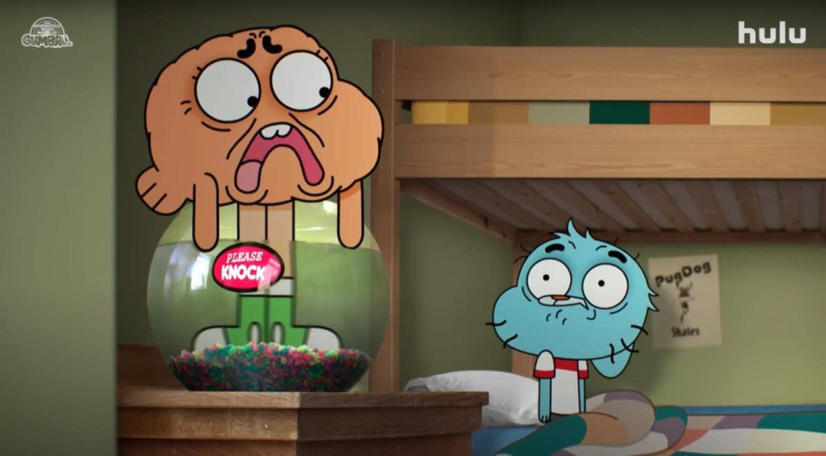 wonderfully-weird-world-of-gumball-teaser | Tell-Tale TV Gumball and Darwin from The Wonderfully Weird World of Gumball Teaser