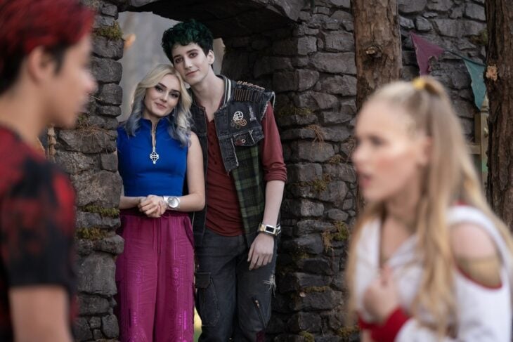 Malachi Barton, Meg Donnelly, Milo Manheim, and Freya Skye in Zombies 4: Dawn of the Vampires Zombies 4: Dawn of the Vampires Review: Is it a Dream Come True? 