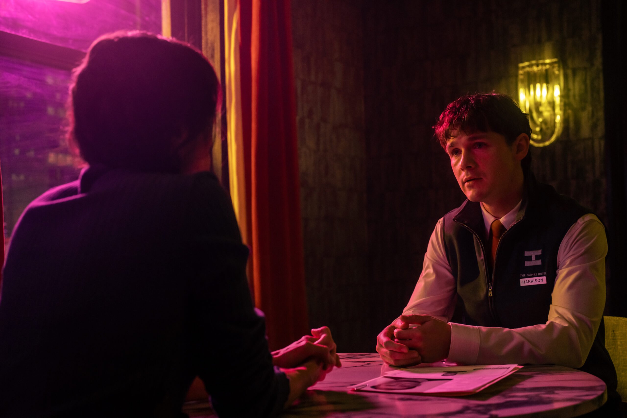 Backseat Driver | Tell-Tale TV Dexter: Resurrection Season 1 Episode 3, "Backseat Driver" - (l-r) Kadia Saraf as Detective Claudette Wallace and Jack Alcott as Harrison Morgan