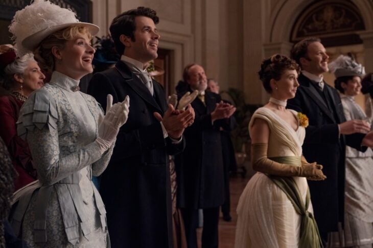 The Gilded Age Season 3 - Episode 3 | Tell-Tale TV The Gilded Age Season 3 - Episode 3 -- Louisa Jacobson, Harry Richardson, Taissa Farmiga, Ben Lamb The Gilded Age Renewed for Season 4 on HBO