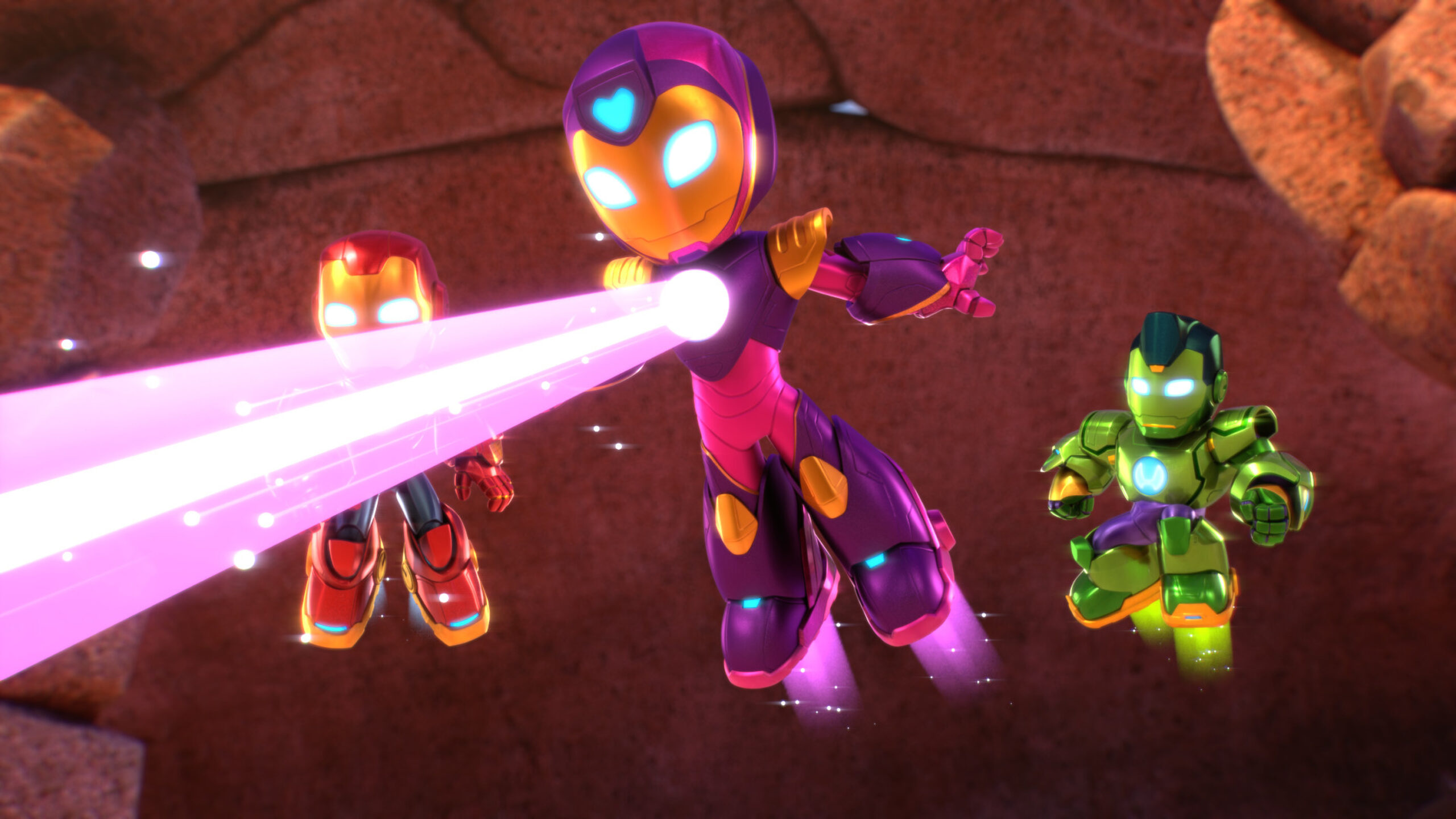 IRON MAN, IRONHEART, IRON HULK - Iron Man and His Awesome Friends