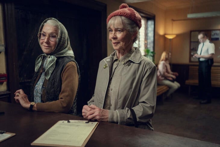The Thursday Murder Club - (l-r) Helen Mirren and Celia Imrie