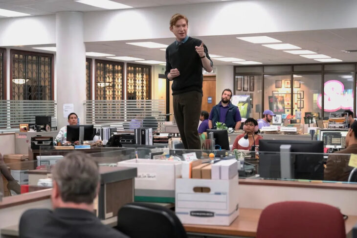 The Paper press image desks from Peacock