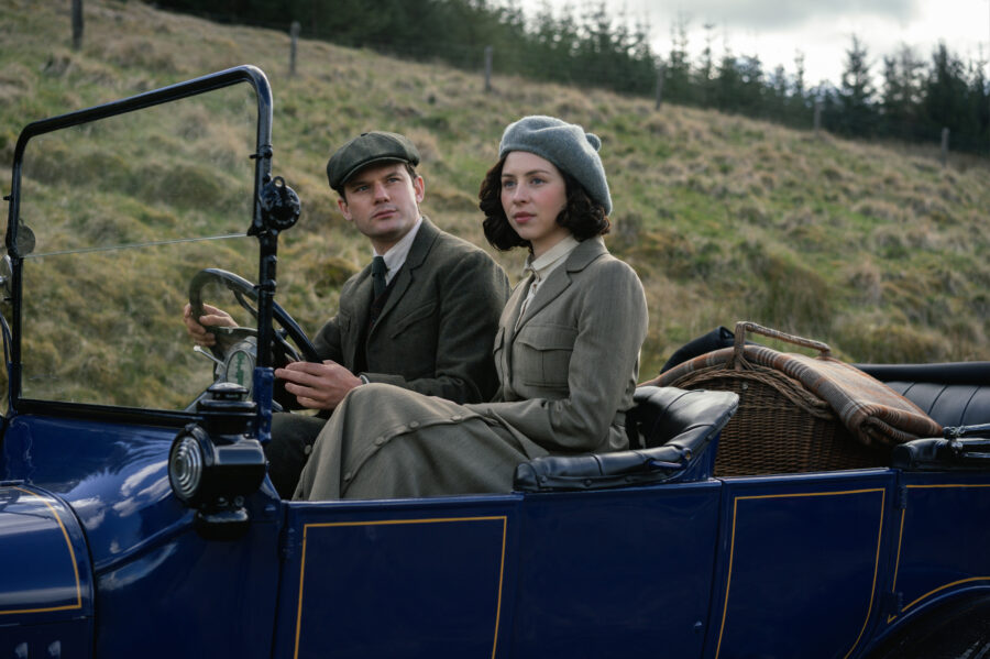 Blood of my Blood 101 - Jeremy Irvine ("Henry Beauchamp") and Hermione Corfield ("Julia Moriston")