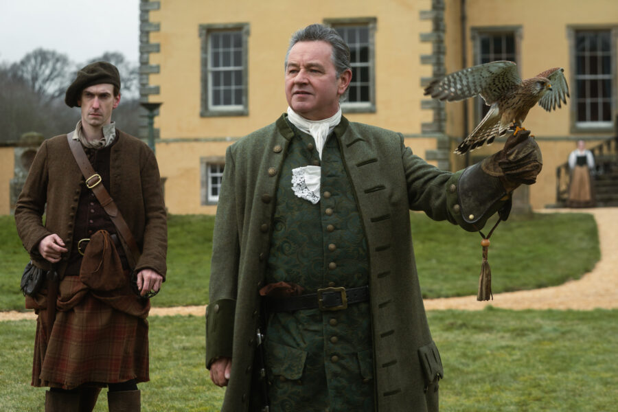 Outlander: Blood of my Blood 104 - A Soldier’s Heart, Left to Right: Terence Rae (“Arch Bug”), and Brian McCardie (“Isaac Grant”) | Tell-Tale TV Outlander: Blood of my Blood 104 - A Soldier’s Heart, Left to Right: Terence Rae (“Arch Bug”), and Brian McCardie (“Isaac Grant”)
