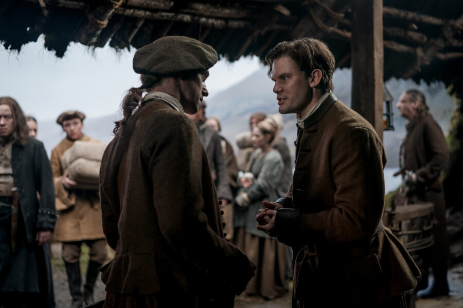 Outlander: Blood of my Blood 104 — A Soldier’s Heart, Left to Right: Terence Rae (“Arch Bug”) and Jeremy Irvine (“Henry Beauchamp”) | Tell-Tale TV Outlander: Blood of my Blood 104 — A Soldier’s Heart, Left to Right: Terence Rae (“Arch Bug”) and Jeremy Irvine (“Henry Beauchamp”)