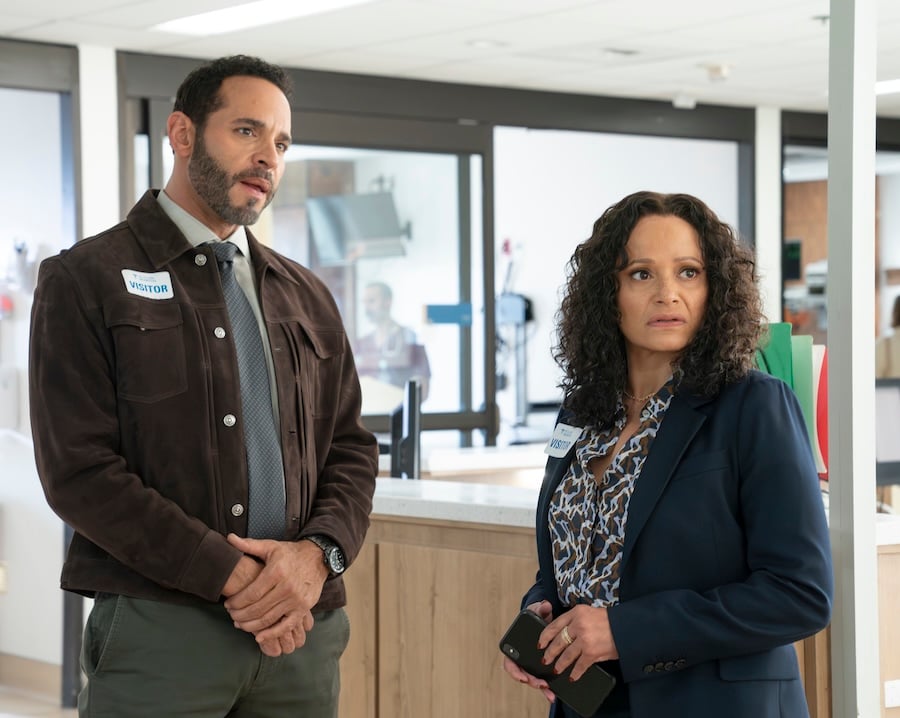 High Potential Season 1 Episode 3 DANIEL SUNJATA, JUDY REYES