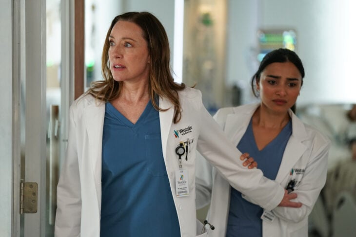 Still from Doc Season 2 Episode 1 of Molly Parker and Anya Banerjee pictured from left to right. What to Expect from Doc Season 2 Episode 1: Her Heart Still from Doc Season 2 Episode 1 of Molly Parker and Anya Banerjee pictured from left to right.