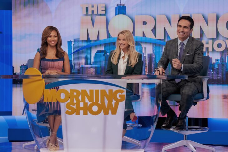 The Morning Show Season 4 Episode 2 Nicole Beharie, Reese Witherspoon and Nestor Carbonell