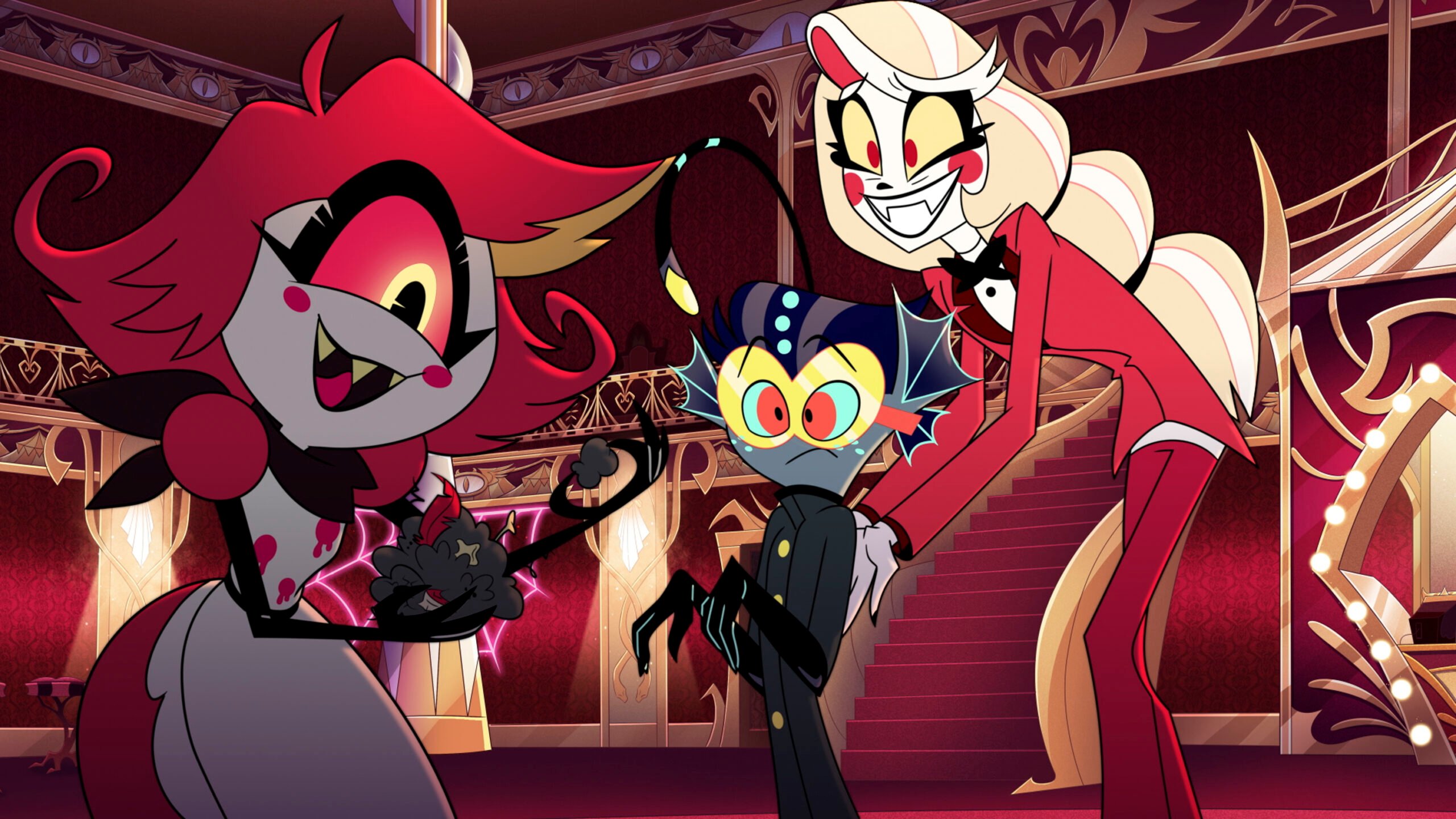 Hazbin Hotel Season 2 - Primeira Look | TV de cauda de cauda Hazbin Hotel Season 2 First Look - Charlie, Nifty - Cortesia do Prime Video