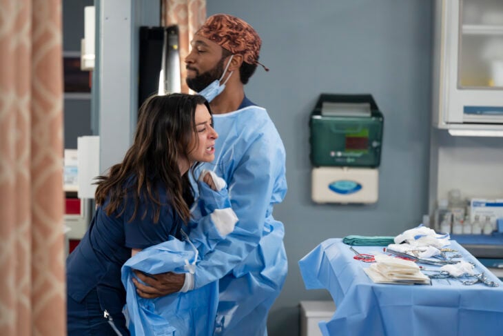CATERINA SCORSONE, ANTHONY HILL Grey’s Anatomy Season 22 Episode 1 Review: Only the Strong Survive 