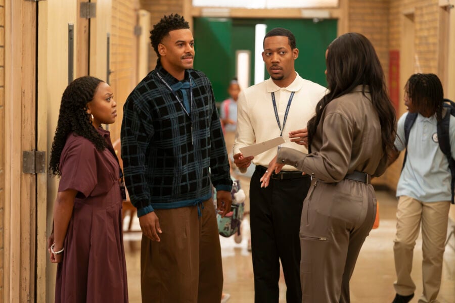 Quinta Brunson, Zack Fox, Tyler James Williams, Geneel James