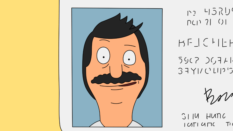Bob's Burgers Season 16 Episode 4, "Skids in the Hall" - Bob Belcher's license