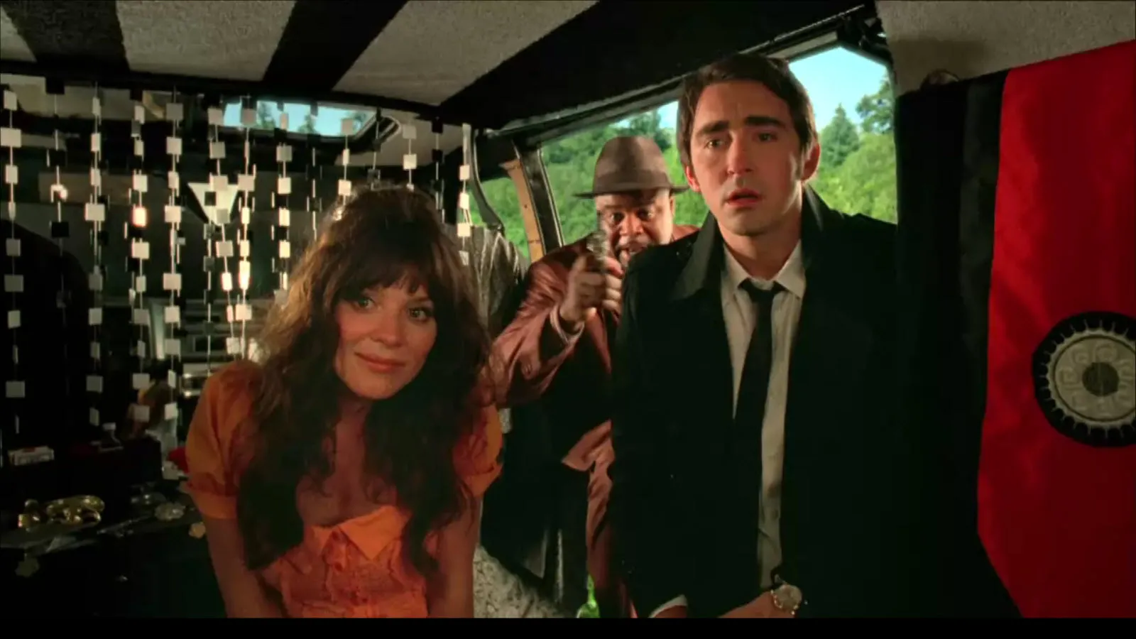 Pushing Daisies | Tell-Tale TV Anna Friel as Chuck Charles, Chi McBride as Emerson Cod, and Lee Pace as Ned in Pushing Daisies Season 2 Episode 2