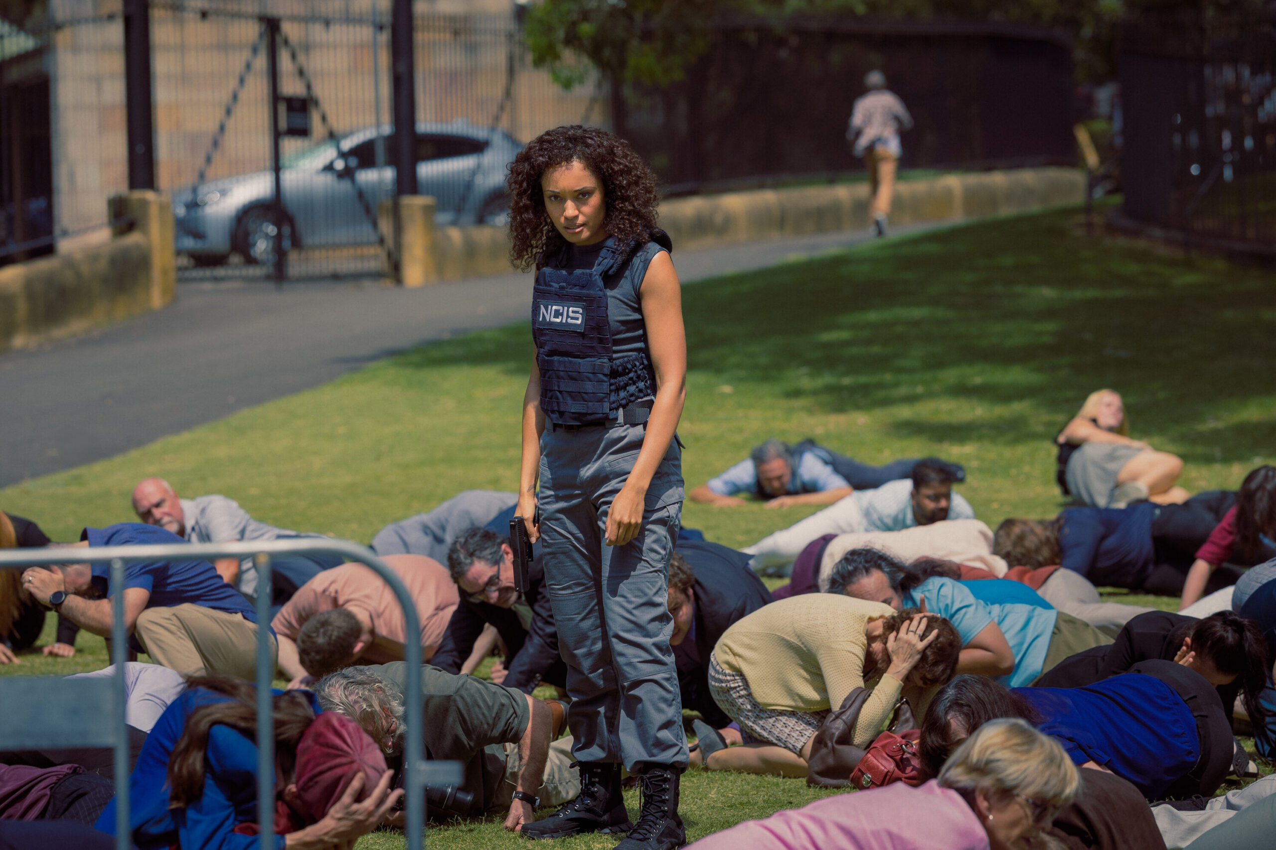 NCIS: Sydney Season 3 Episode 1, "Gut Instinct" -- Olivia Swann as NCIS Special Agent Captain Michelle Mackey