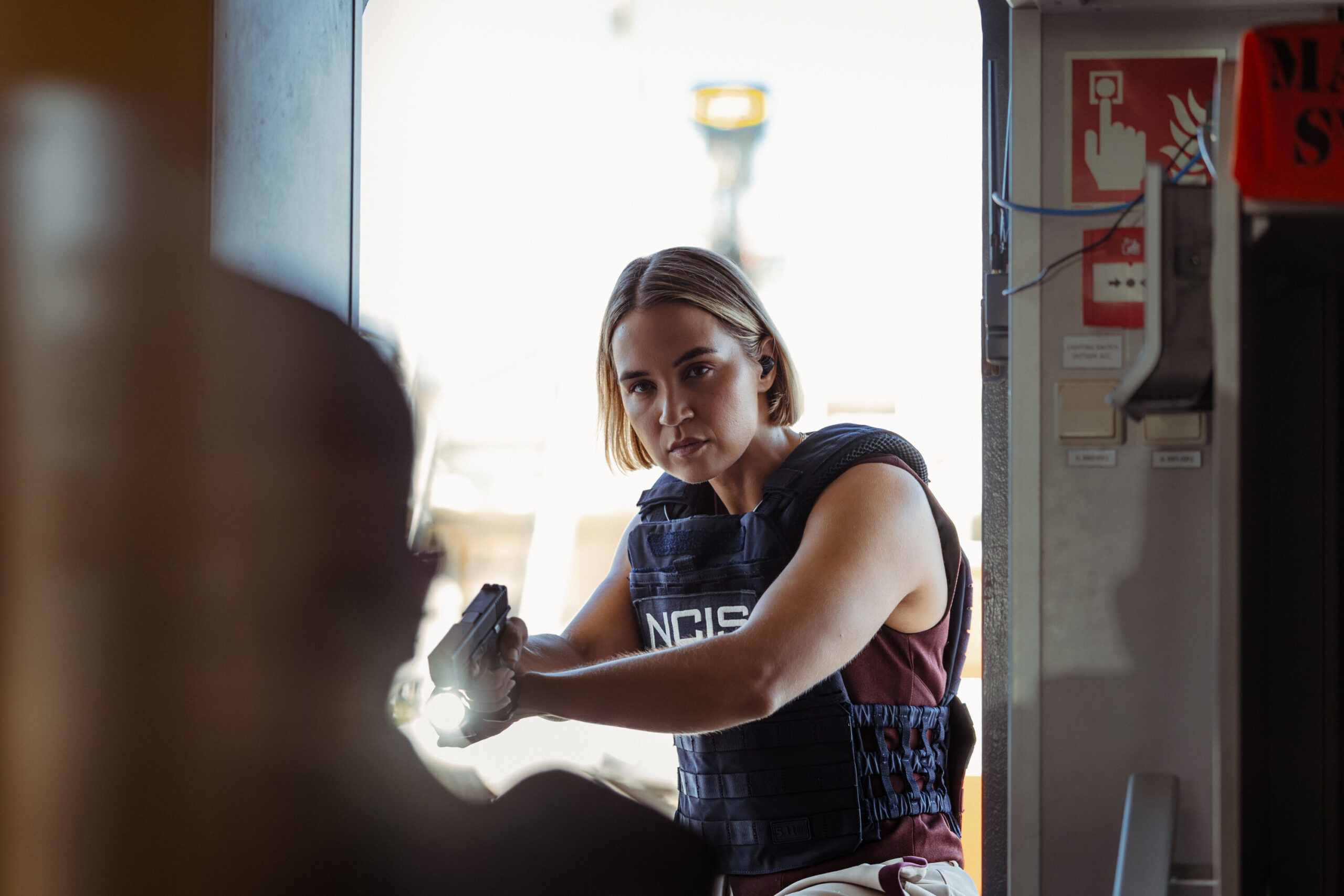 NCIS: Sydney Season 3 Episode 1, "Gut Instinct" -- Tuuli Narkle as AFP Liaison Officer Constable Evie Cooper