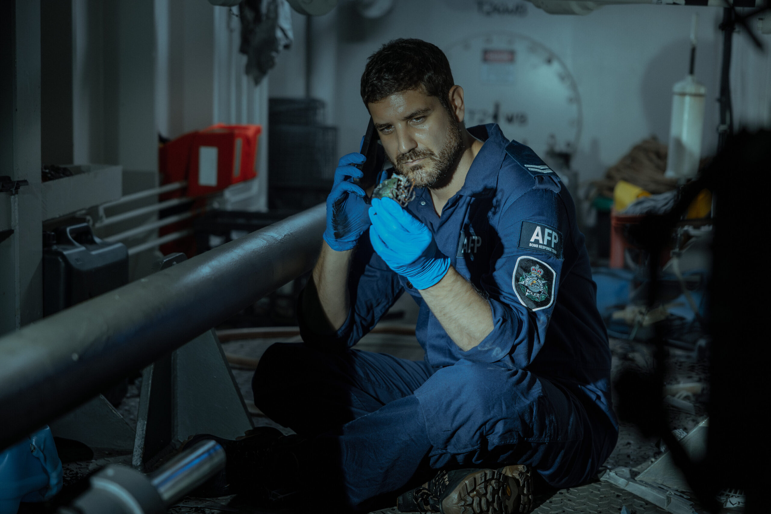 NCIS: Sydney Season 3 Episode 1, "Gut Instinct" -- Claude Jabbour as Travis “Trigger” Riggs