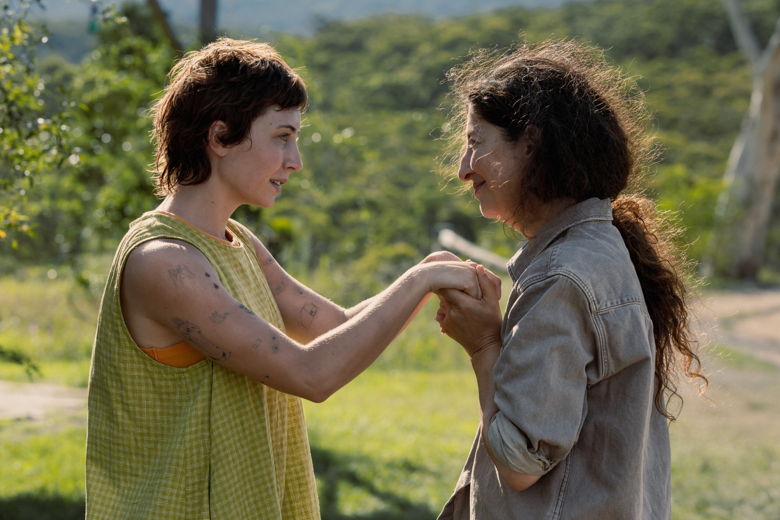 NCIS: Sydney Season 3 Episode 2, "True Blue" -- Mavournee Hazel as Forensic Pathologist Bluebird 'Blue' Gleeson and Doris Youane as Aspira