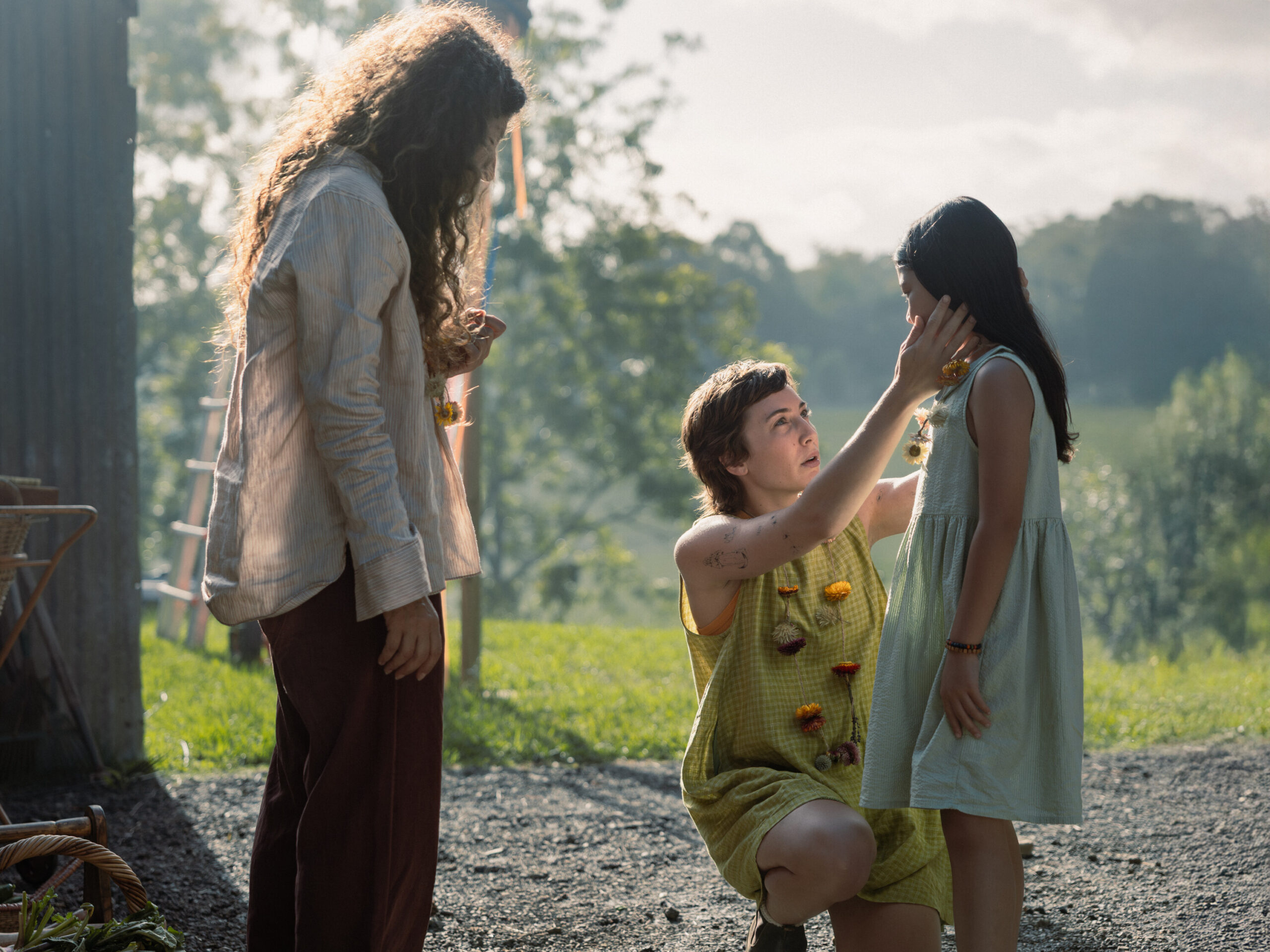 NCIS: Sydney Season 3 Episode 2, "True Blue" -- Doris Youane as Aspira, Mavournee Hazel as Forensic Pathologist Bluebird 'Blue' Gleeson, and Chloe Ngadimin as Angel