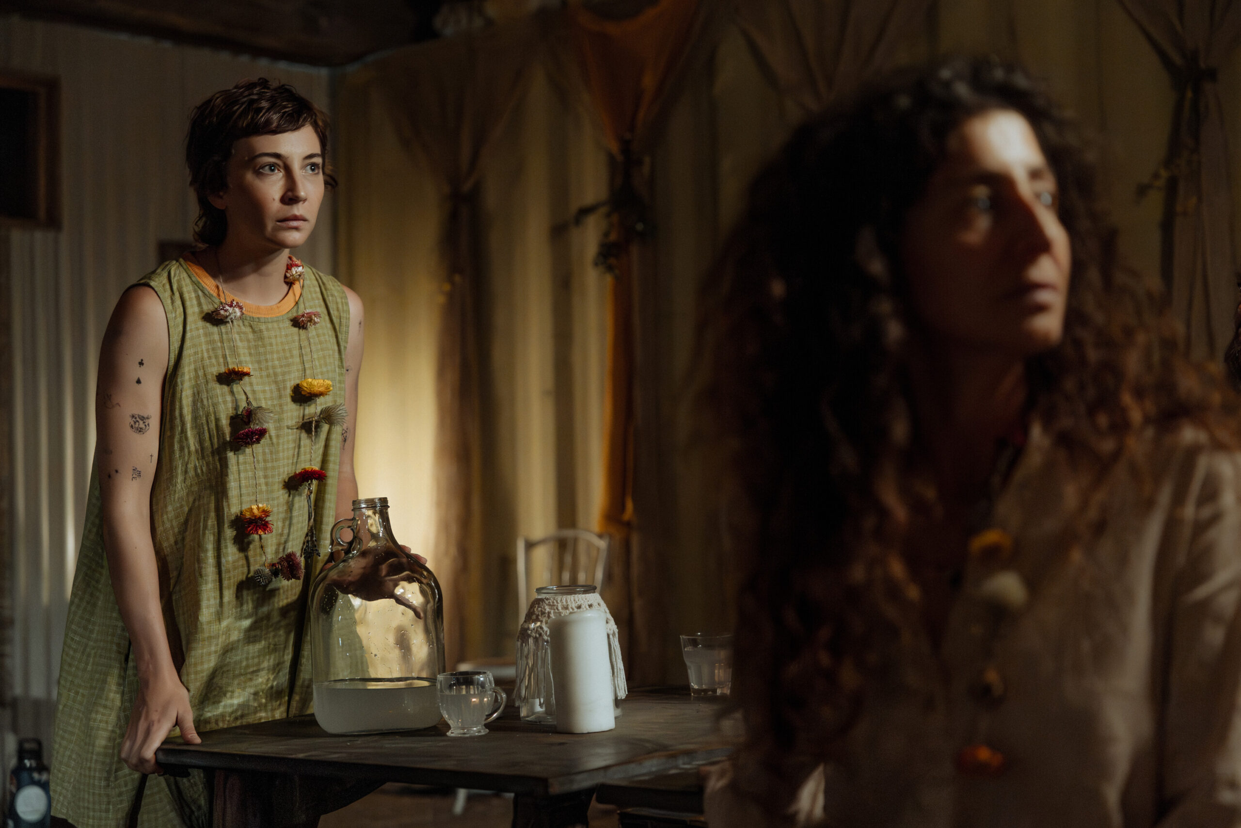 NCIS: Sydney Season 3 Episode 2, "True Blue" -- Mavournee Hazel as Forensic Pathologist Bluebird 'Blue' Gleeson and Doris Youane as Aspira