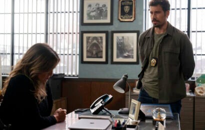 Law & Order: Special Victims Unit Season 27 Episode 3, "A Vicious Circle," - (l-r) Mariska Hargitay as Capt. Olivia Benson and Octavio Pisano as Det. Joe Velasco Law & Order: Special Victims Unit Season 27 Episode 3 Review: A Vicious Circle 