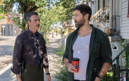Law & Order Season 25 Episode 6, "Brotherly Love" - (l-r) Reid Scott as Detective Vincent Riley and Ryan Eggold as Matt Riley Law & Order Season 25 Episode 6 Review: Brotherly Love 