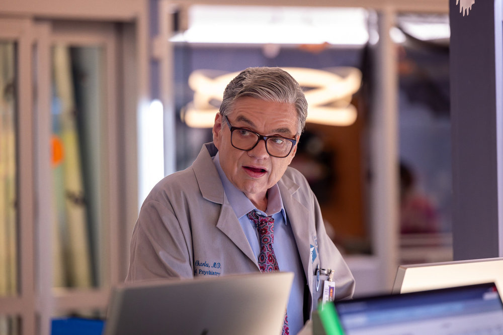 Chicago Med Season 11 Episode 5, "What's Hiding in the Dark" - Oliver Platt as Dr. Daniel Charles