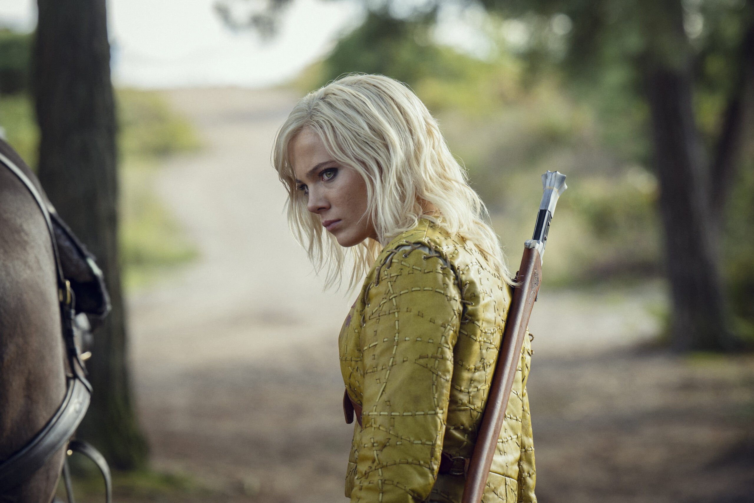 Still from The Witcher Season 4 of Freya Allan.