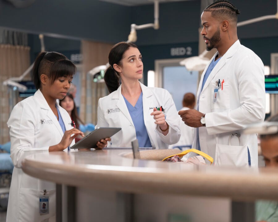 Grey's Anatomy Season 22 Episode 6 - ALEXIS FLOYD, ADELAIDE KANE, TREVOR JACKSON