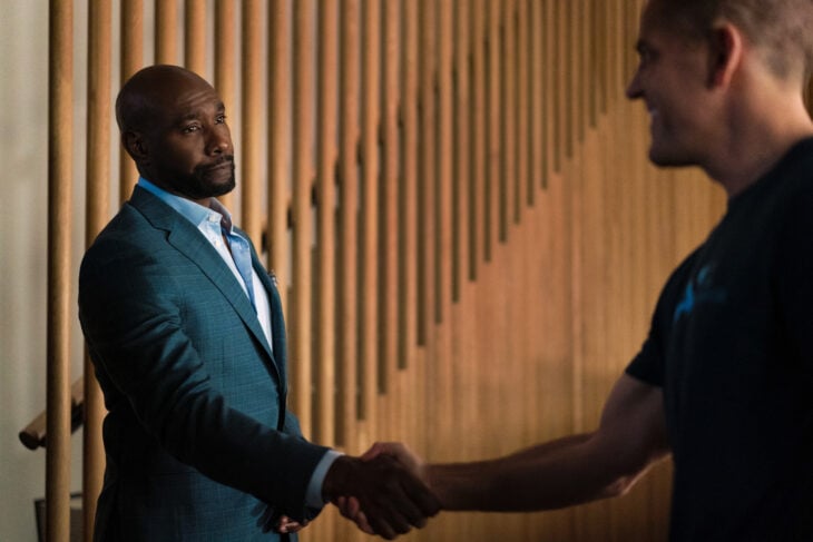 Watson Season 2 Episode 6, "Buying Time" - (l-r) Morris Chestnut as Dr. John Watson and Johnno Wilson as Joseph Bell