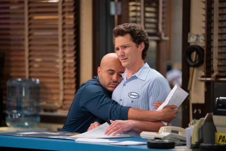 Georgie & Mandy's First Marriage Season 2 Episode 4, "Dirty Hands and a Barbed-Wire Fence" - (l-r) Jesse Prez as Ruben and Montana Jordan as Georgie