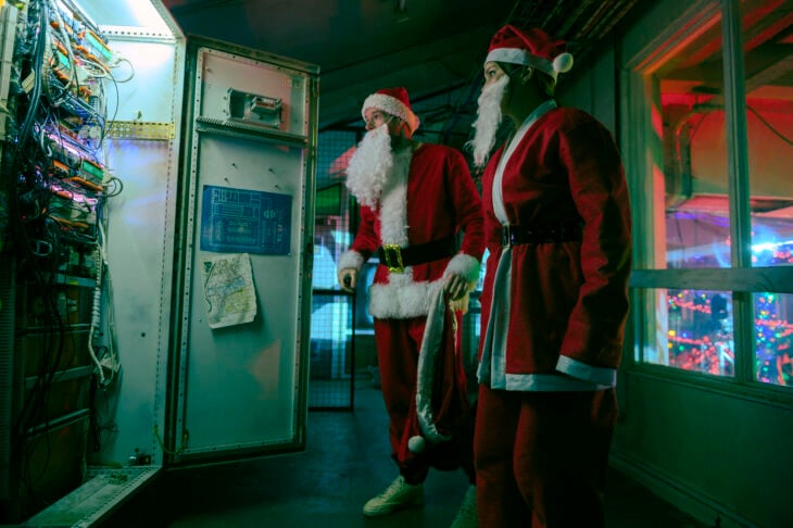 Jingle Bell Heist | Tell-Tale TV Jingle Bell Heist Jingle Bell Heist Review: A Stuffed Christmas Movie That Fails to Steal Hearts Jingle Bell Heist