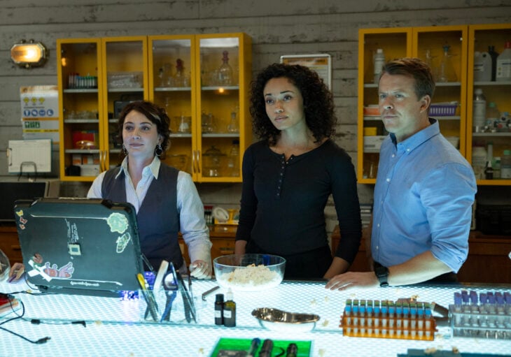 NCIS: Sydney Season 3 Episode 7, "Gold Digger" | Tell-Tale TV NCIS: Sydney Season 3 Episode 7, "Gold Digger" -- Mavournee Hazel as Forensic Pathologist Bluebird 'Blue' Gleeson, Olivia Swann as NCIS Special Agent Captain Michelle Mackey and Todd Lasance as AFP Liaison Officer Sergeant Jim 'JD' Dempsey What to Expect from NCIS: Sydney Season 3 Episode 7: Gold Digger